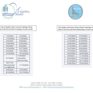 ANNUAL MEETING DATE LIST 2024